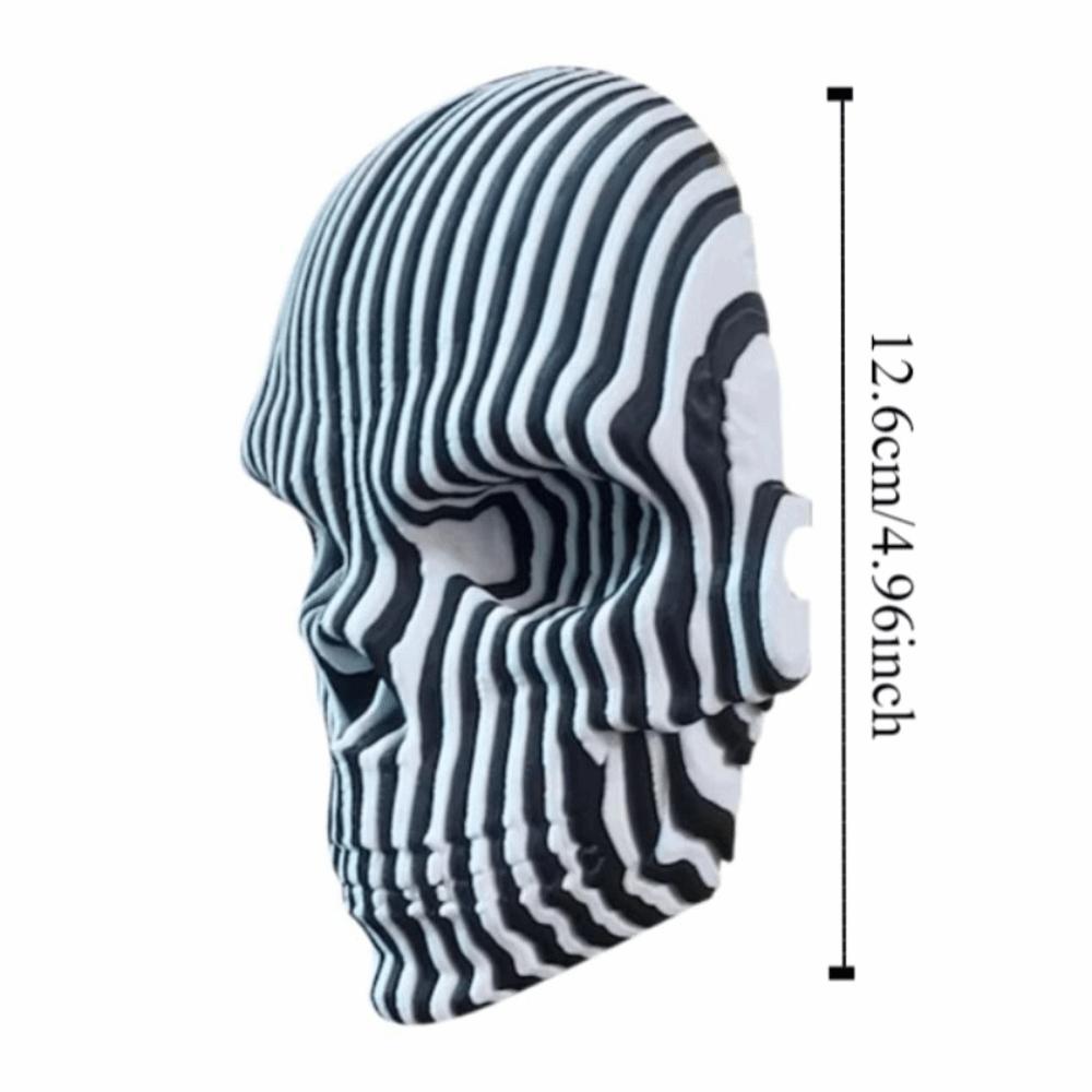 Model 3D Printing Skulls Toys Simulation Luminous Quantum Skull Glowing Skeleton Toy  Desktop Decor