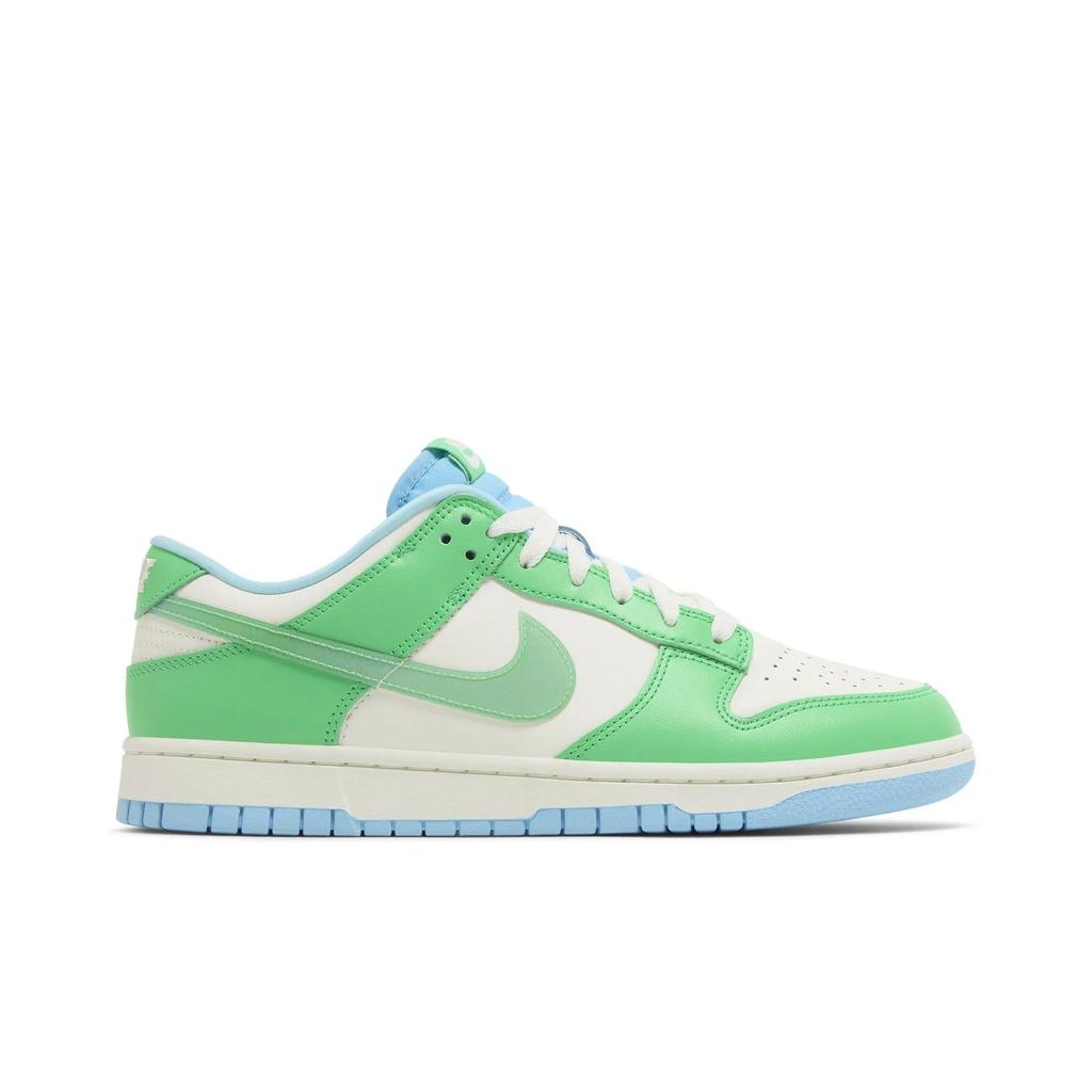 Nike Dunk Low 'Green Shock' (Unisex) Green Shock / Aquarius Blue / Sail / Vapor Green Skate Shoes FZ4015 399