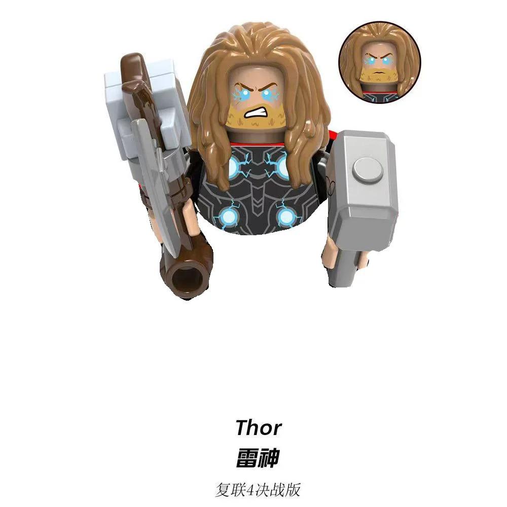 Marvel Mini Figure Gift Building Blocks Toy Children DIY Puzzle Assembly Toy Birthday Gift Action Figure MK85