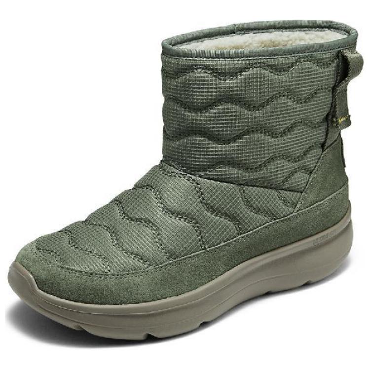 Skechers Ultra Go Trendy Mid-Calf Snow Boots Women Boots Green 144852-OLV
