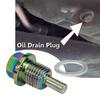 M14×1.5 Magnetic Car Engine Oil Drain Plug Screws Nut Bolt Sump Nut Accessories