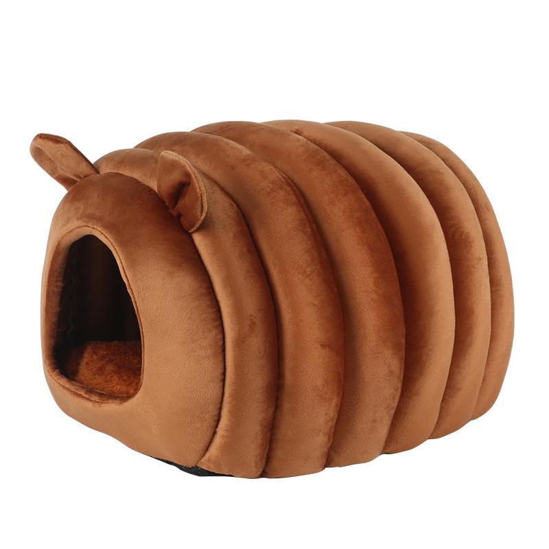 Univerzální teplé hnízdo pro všechny věkové kategorie, polouzavřené, plně omyvatelné, kočičí hnízdo, vnitřní podložka, omyvatelná psí bouda, potřeby pro domácí mazlíčky