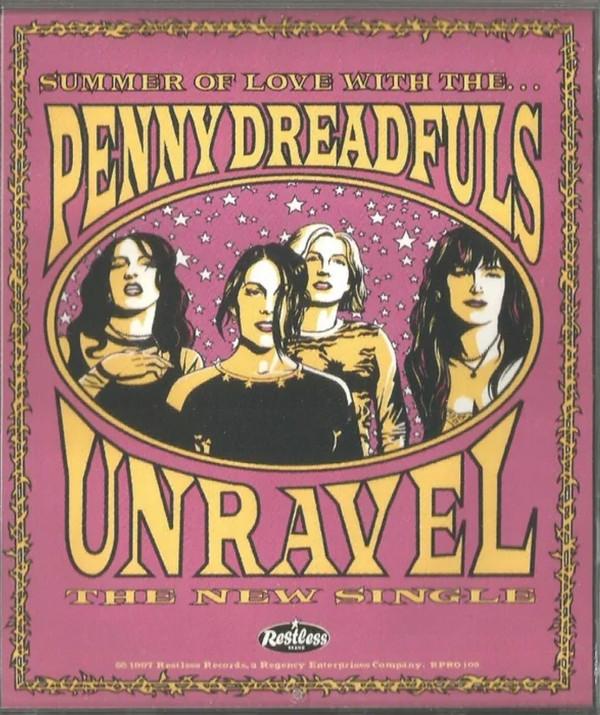CD PENNY DREADFULS Unravel RPRO109 Restless Record 1997 США Рок Б/у