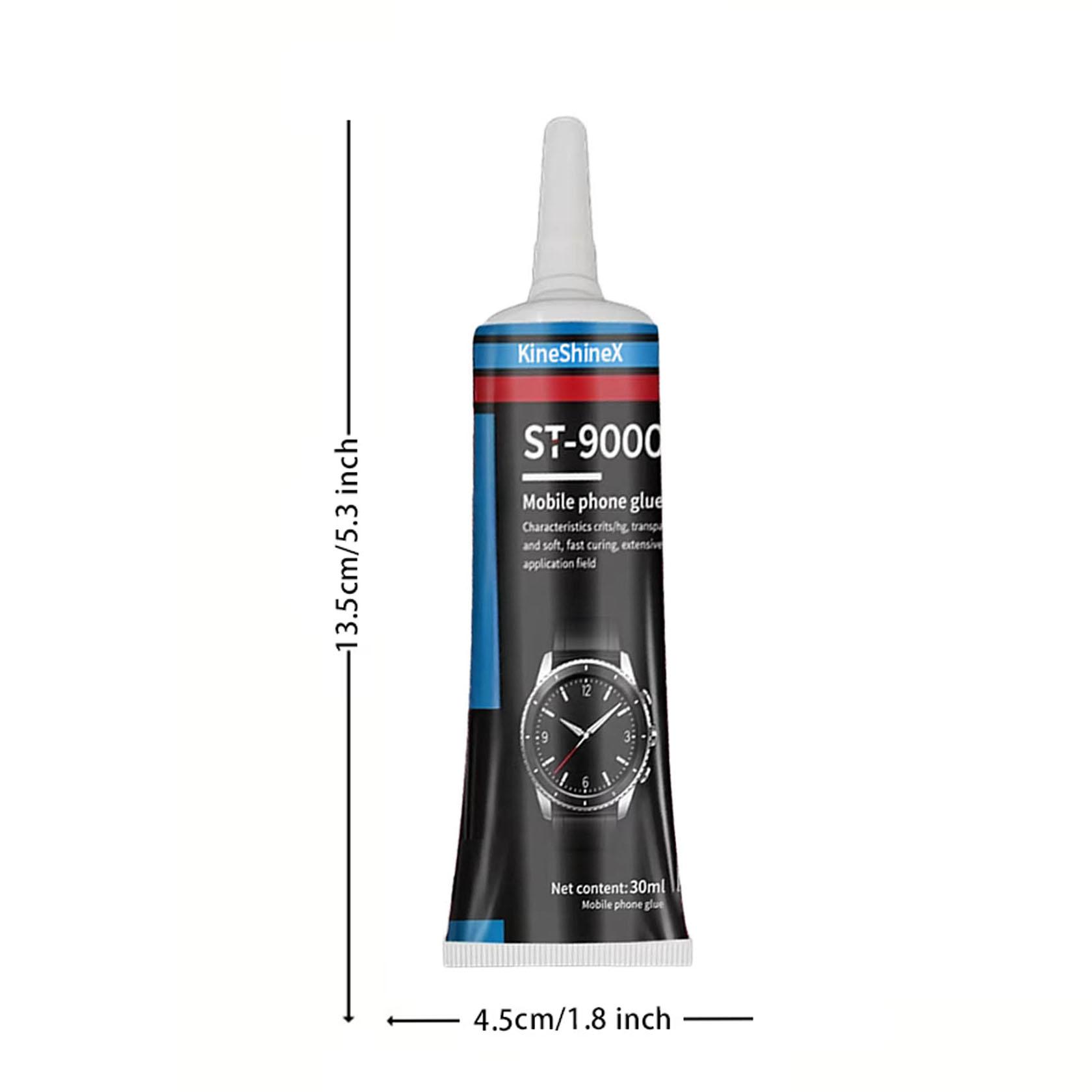 30ml Óra ragasztó kompatibilis, Gyors- Átlátszó ragasztó, Óra javításhoz, Tokhoz, Mutatókhoz, Szíj összeszereléshez - Többcélú precíziós ragasztó gray