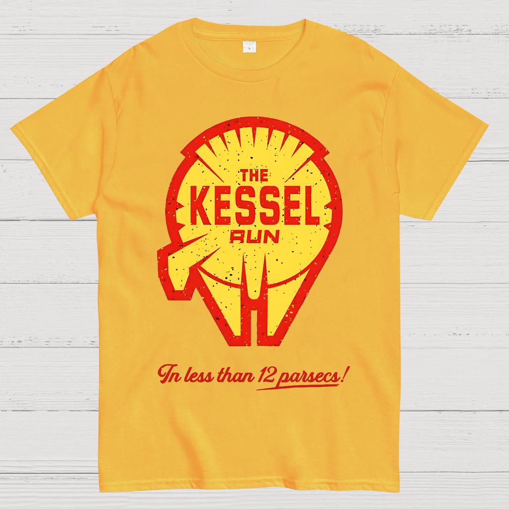 Less than 12 parasecs Unisex 100% Cotton Summer Casual Cool Loose T-Shirt