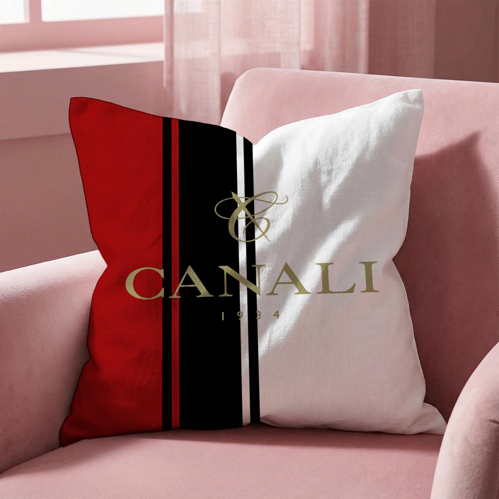 Cclassic C-Canali Cushion Cover Multi-Scene Pillow Cover for Home & Car - Reversible, Soft & Durable for Daily Use
