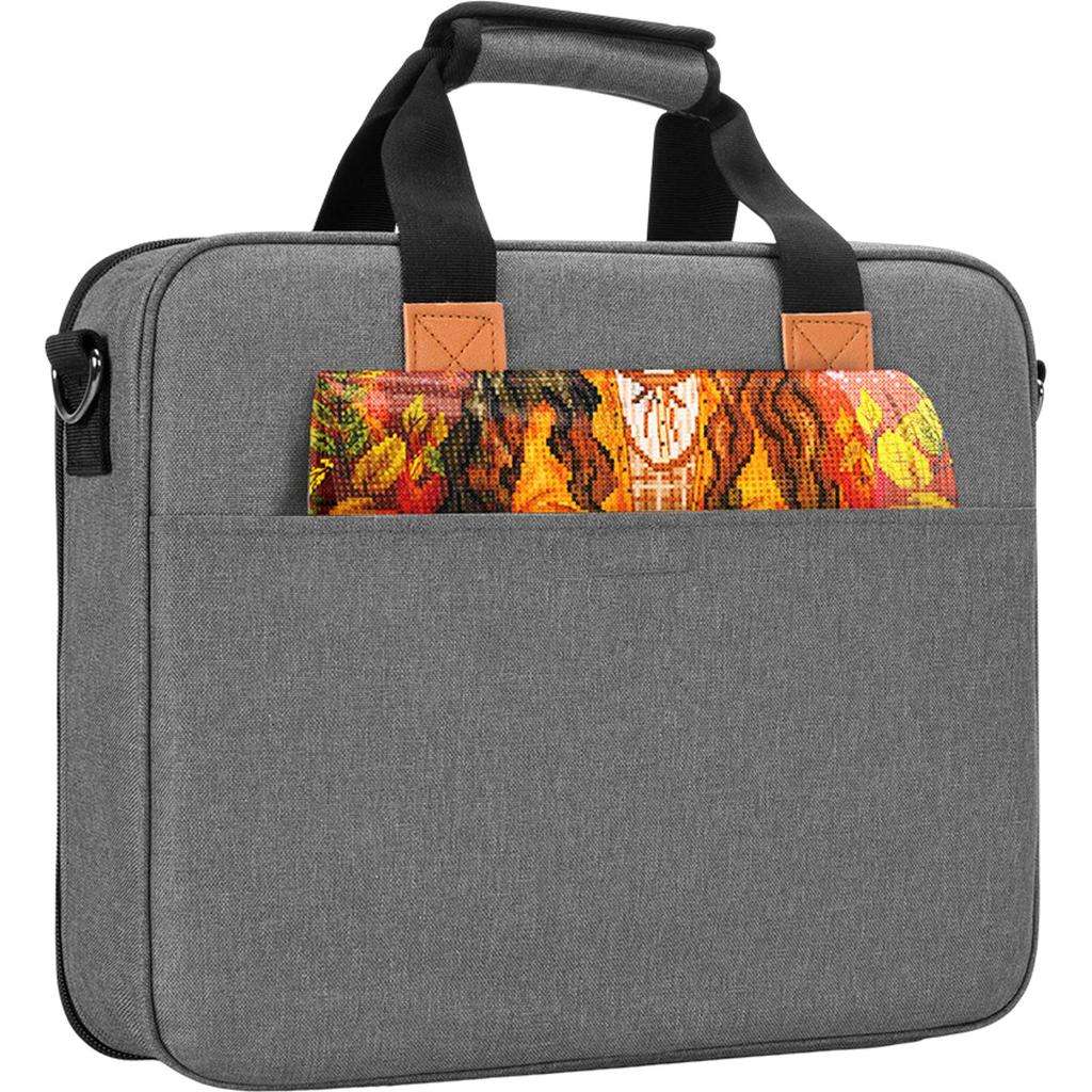 Embroidery Kits Storage Bag Diamond Painting Tools Storage Bag Embroidery Project Carrying Bag for Diamond Art Supplies