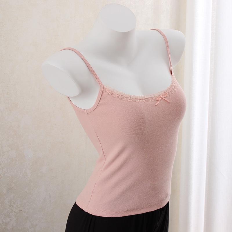 Pure Desire Damen Slim-Fit West mit Schleife und Spaghettiträgern, bequem
