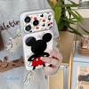 Cute Cartoon Mickey Rear View iPhone Case for iPhone 17, 16 Pro Max, 15, and 14 - New Model