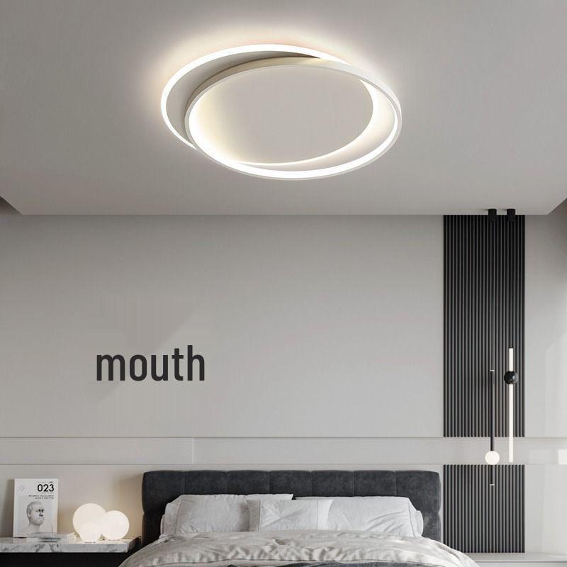 Modern Minimalist Ceiling Light for Bedroom and Living Room - Artful Eye Protection, Full Spectrum Lighting