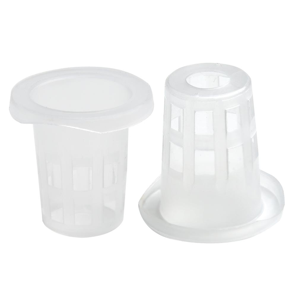 Coppette a Rete per Verdura in Plastica 35*35mm 100pz Coppetta a Rete per Verdura Maglia Forata