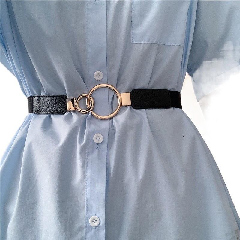 Elastic Fashionable Womens Waist Belt Stylish Korean Ins Inspired For Dresses Coats And