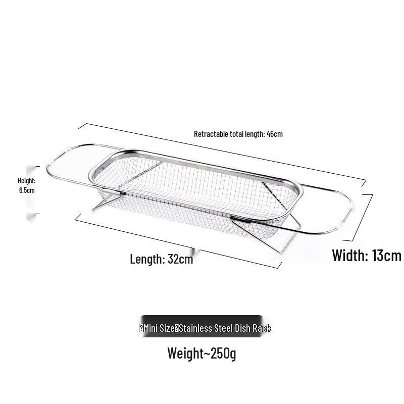 

Смешивание Расширяемая корзина для слива кухонной раковины из нержавеющей стали