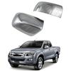 2pcs ABS Chrome Car Accessories Plated Door Mirror Cover Trim For Isuzu Dmax DMA-X 2012 2013 2014 2015 2016 2017 2018