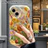 Phone Case: 2D Flat, Suitable for iPhone 18 17 16 15 14 13 12Pro Protective Case, Sunflower Field, Perfect Christmas and Halloween Holiday Gift