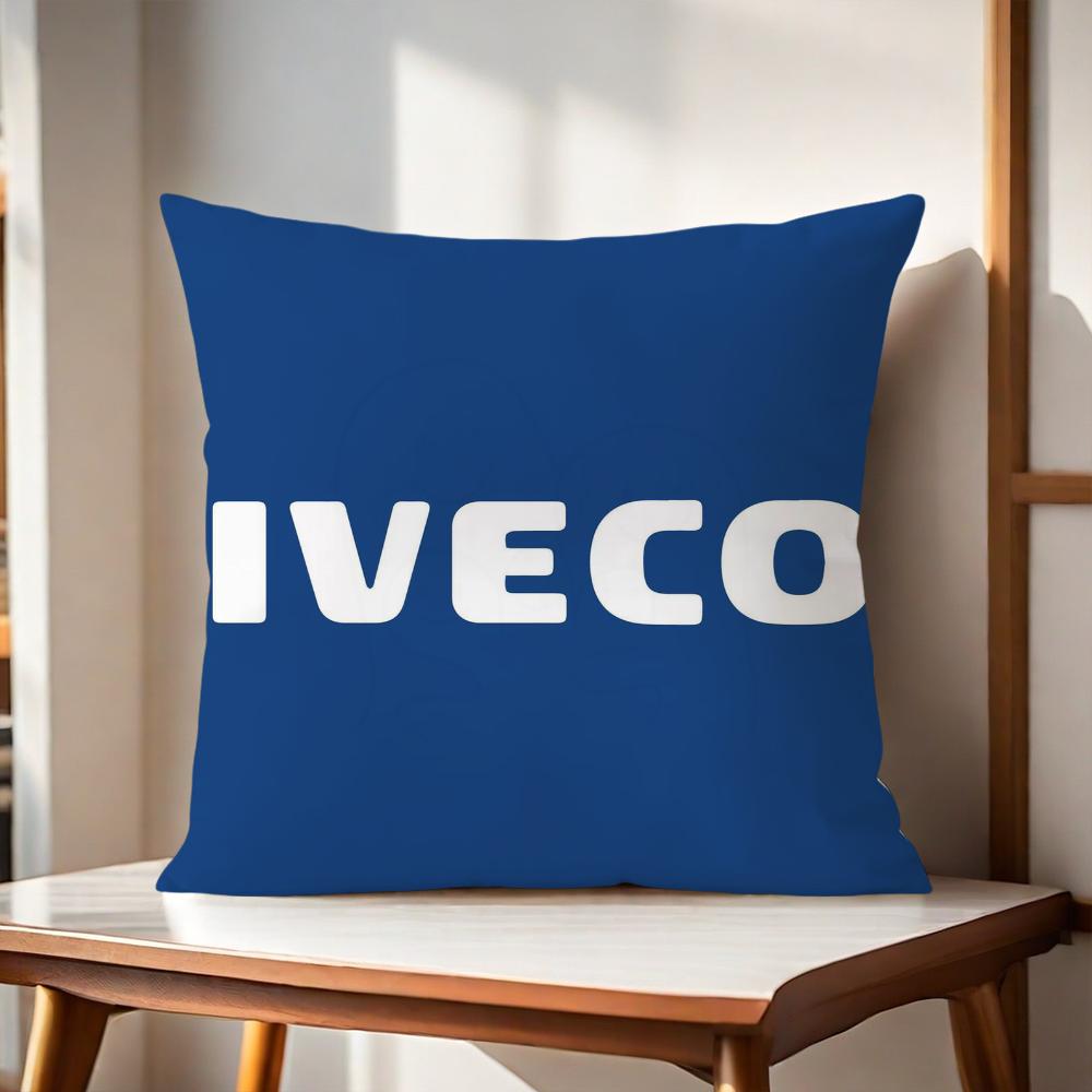 Funda de Cojín Cómoda Suave Funda de Almohada para Coche para Sofá Sala de Estar I-Iveco Habitación Oficina en Casa Decoración Fundas Protectoras