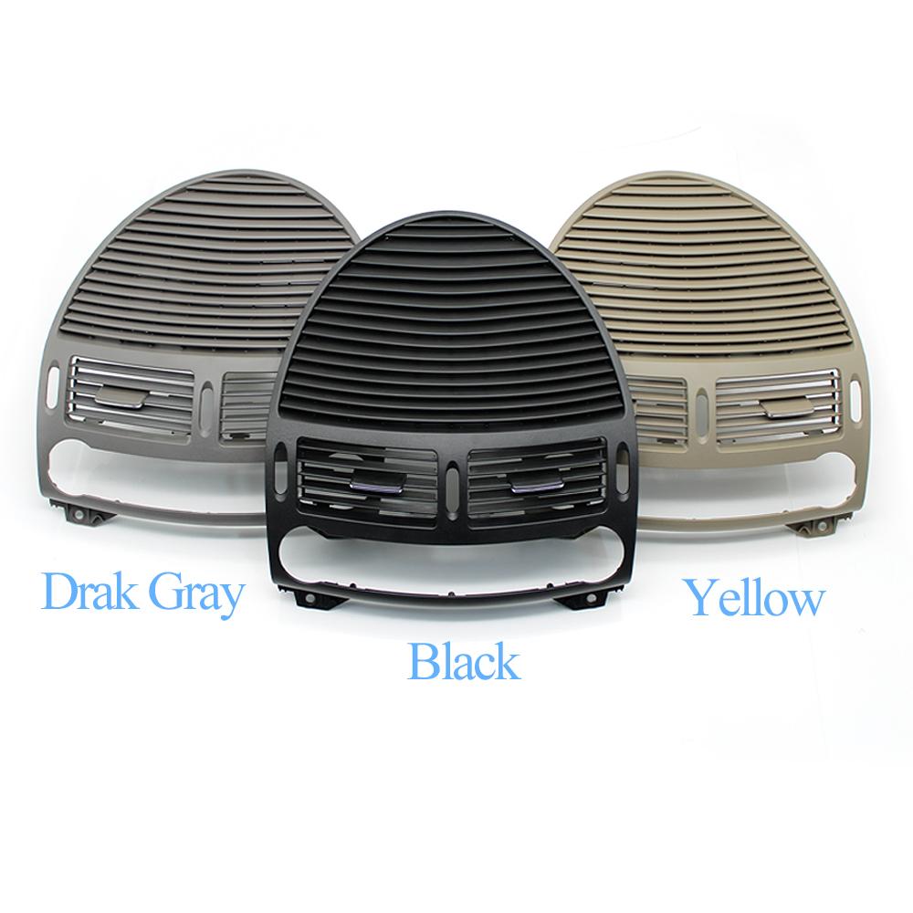 W211 Car Front Central AC Vent Grille Outlet Panel Speaker Cover For Mercedes Benz E Class 2003-2008 21183000547241