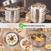 Stainless Steel Multi-Layer Steamer Pot