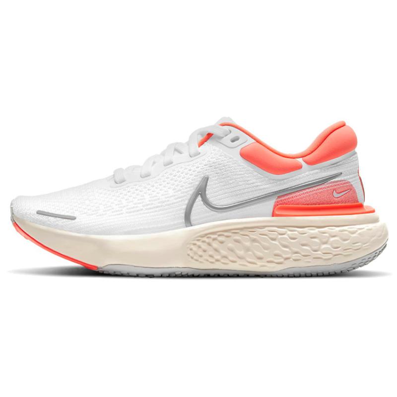 Nike ZoomX Invincible Run Flyknit White Bright Mango Women's Sneakers casual CT2229-100