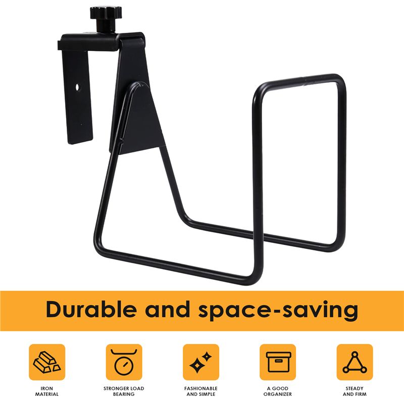 AEE4-Heavy-Duty Hose Support Wall Mounted Hose Bracket Garden Hose Rack Hose Support Tool Hose Support