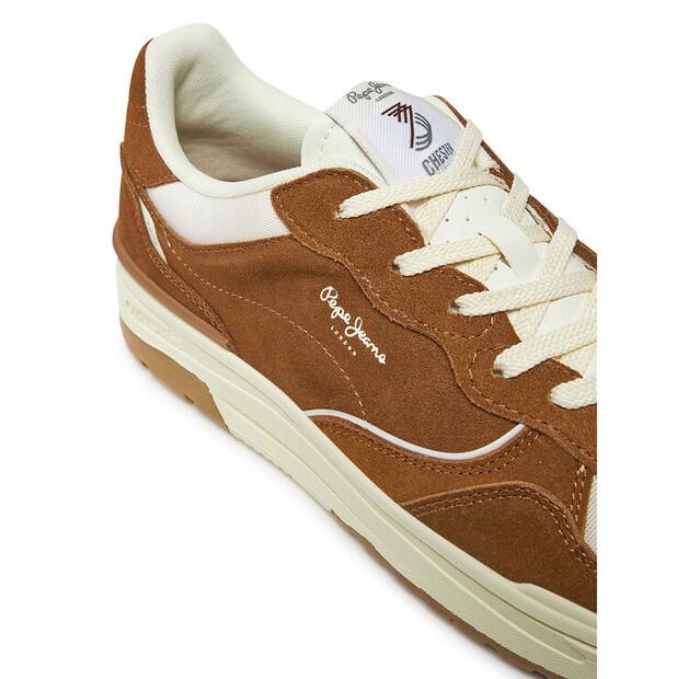 Men's Sneakers Pepe Jeans Chester Air M Pms00033 Brown
