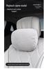 Mercedes-Benz S-Class Suede Perforated Car Headrest Pillow for Neck Protection