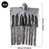Halloween Hanging Ghost Skeleton Props Scary Creepy Haunted House Decorations Outdoor Yard Tree Horror Reaper Party Supplies DIY