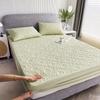 Quilted Waterproof Mattress Cover Embossed Bedding Mattress Protector Anti-mite Anti-bacterial Fitted Bed Sheet No Pillowcase