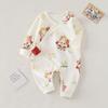 Newborn Baby Cotton Romper: A-Class Spring & Fall Pajamas, Boneless Crawling Onesie