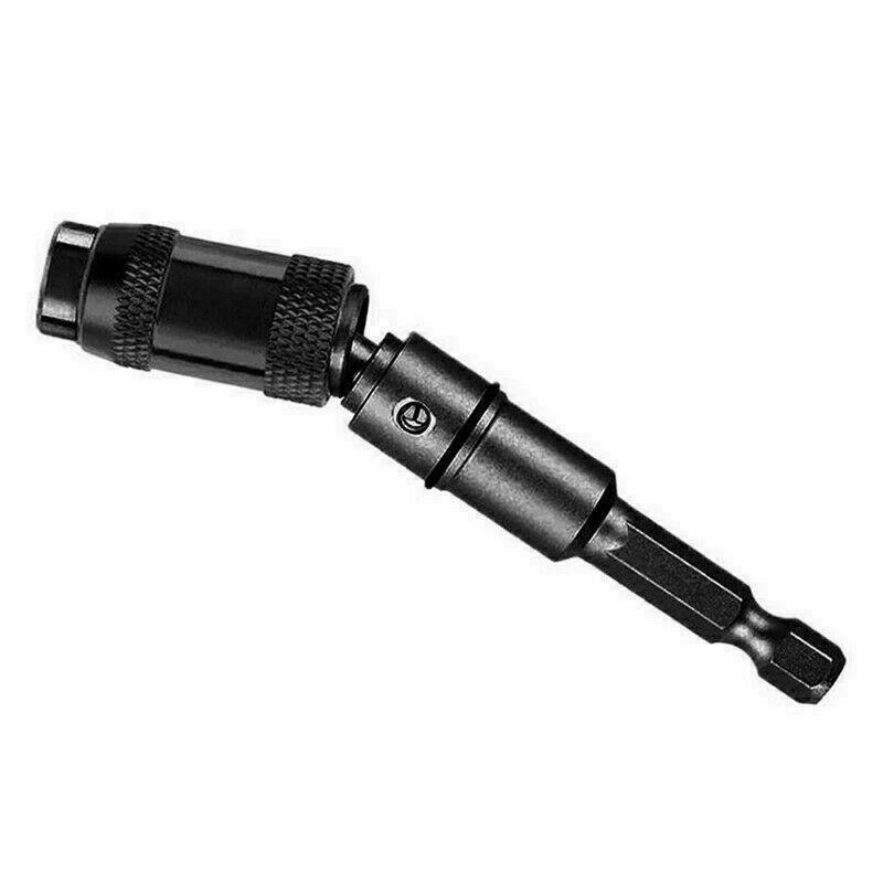

Steel Bits Swivel Magnetic Bit Accessory Pivoting Impact Holder Drill Tip Screw чёрный