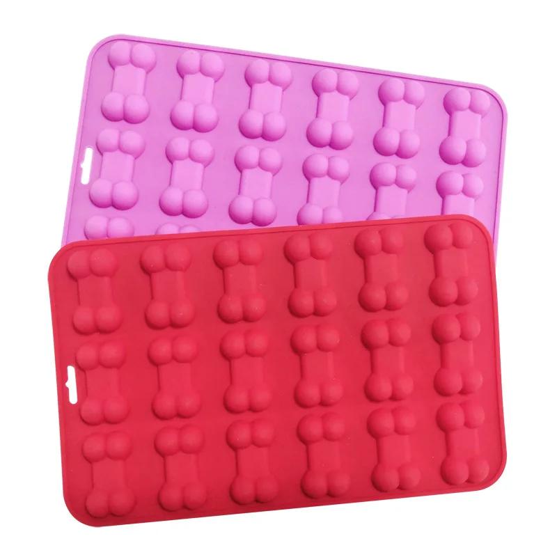 Creative Mini Dog Bone Silicone Baking Mold Food Grade Silicone Material Mould DIY Baking Tool