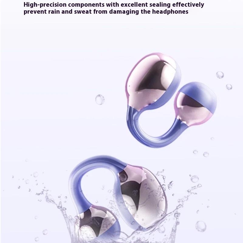 Wireless Bluetooth Earphone HIFI Stereo Sound ENC Headphones Power Display Earbuds For Samsung XIAOMI M91 Ear Clip Headset