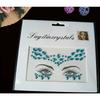Glitter Crystal Face Stickers For Party Festival, Mermaid/Mixed Style, Random Colors & Shapes