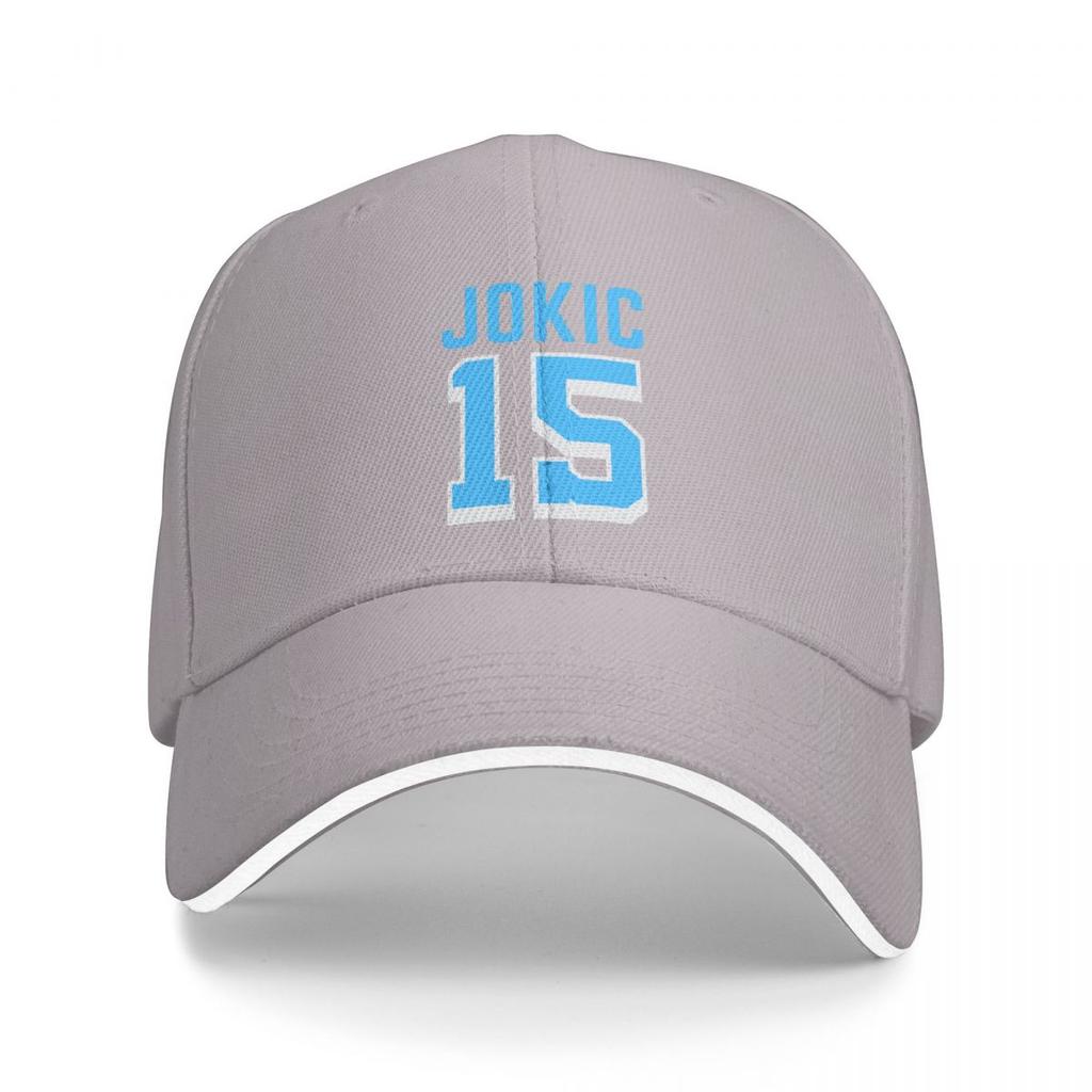 Nikola Jokic Number 15 Baseball Caps Outdoor Unisex Hats