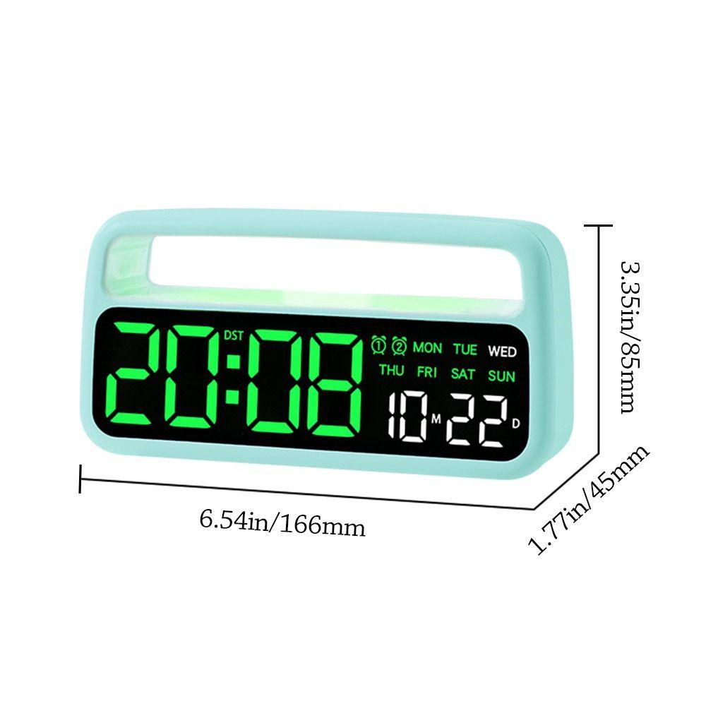 Multi-functional Electronic Alarm Clock Temperature Display Table Clock  for Bedroom