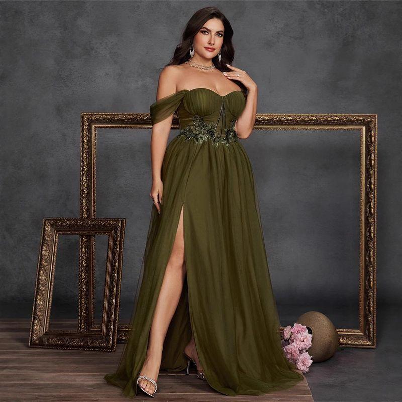 Plus Size Prom Dress Evening Gown Bridesmaid Dress 4XL Formal Dress