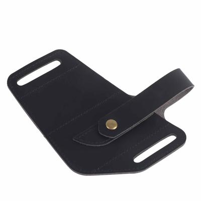 EDC Tool Storage Bag PU Leather Sheath EDC Tools Organizer Belt Bag Pocket Multifunctional Practical PU Leather Storage