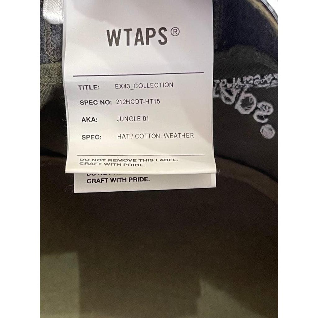 Used WTAPS JUNGLE 01 Jungle Hat Military Olive