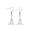 Drop & Dangle Earring Celtic Hexagram Kids' Jewelry MaterialsEarring Size 18x19mm QE006