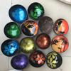 Coconut Shell Painted Bowl: Key Holder, Fruit or Smoothie Bowl, Light Food Container.