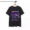 American Drift S197 Mustangs New Edge Retro Neon Style Drift Car Graphic T Shirt