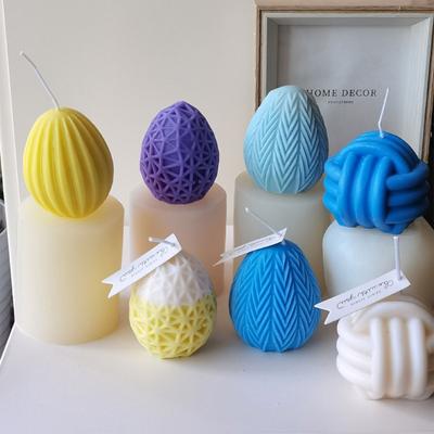 Kendin Yap 3D Oval Yumurta Kolye Ucu Silikon Kalıplar Epoksi Reçine Kalıbı Kendin Yap Mum Kalıpları El Sanatları Malzemeleri Yapmak İçin Pasta Pişirme Aletleri