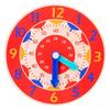 Children Montessori Wooden Clock Toys Hour Minute Second Cognition Colorful Clocks Toys for Kids Early Preschool Teaching Aids