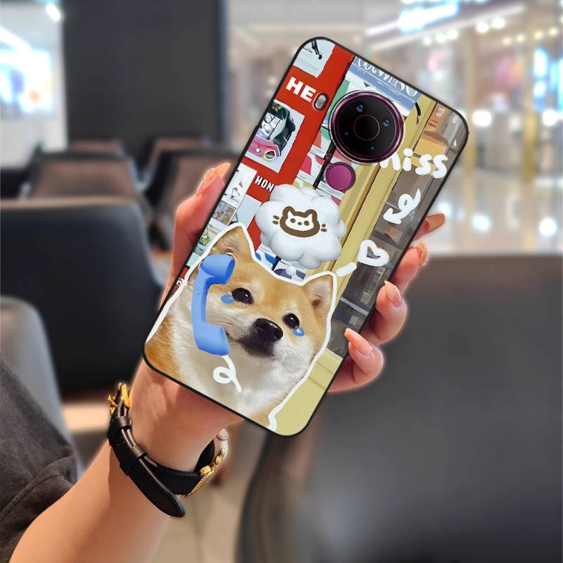 Shockproof Couple Phone Case For Nokia 5.4 Durable Phone Pouch Dirt-resistant Protective Anti-knock TPU Graffiti Cute