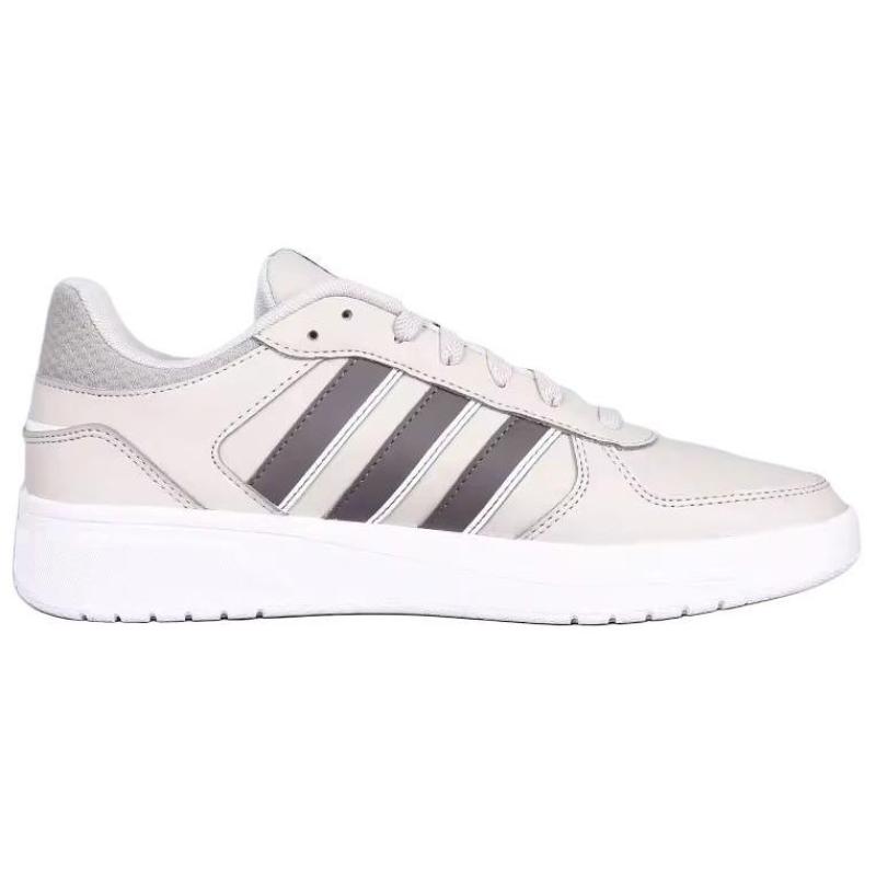 adidas Neo Courtbeat Low Top Skateboard Shoes Men's Ecru Sneakers ID0503