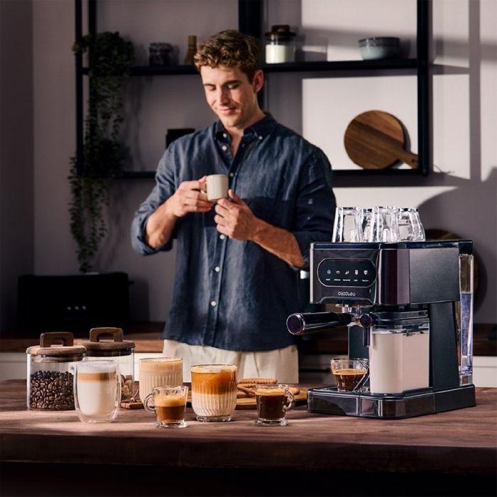 Cafetière express - CECOTEC - Power Espresso 20 - 1350W - 20 bars - ColdBrew