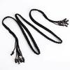 Breathable Cotton Waistband Handwoven Adjustable Waist Rope Belt Bohemian Waist Cord For Women Teens Girl Various Styles