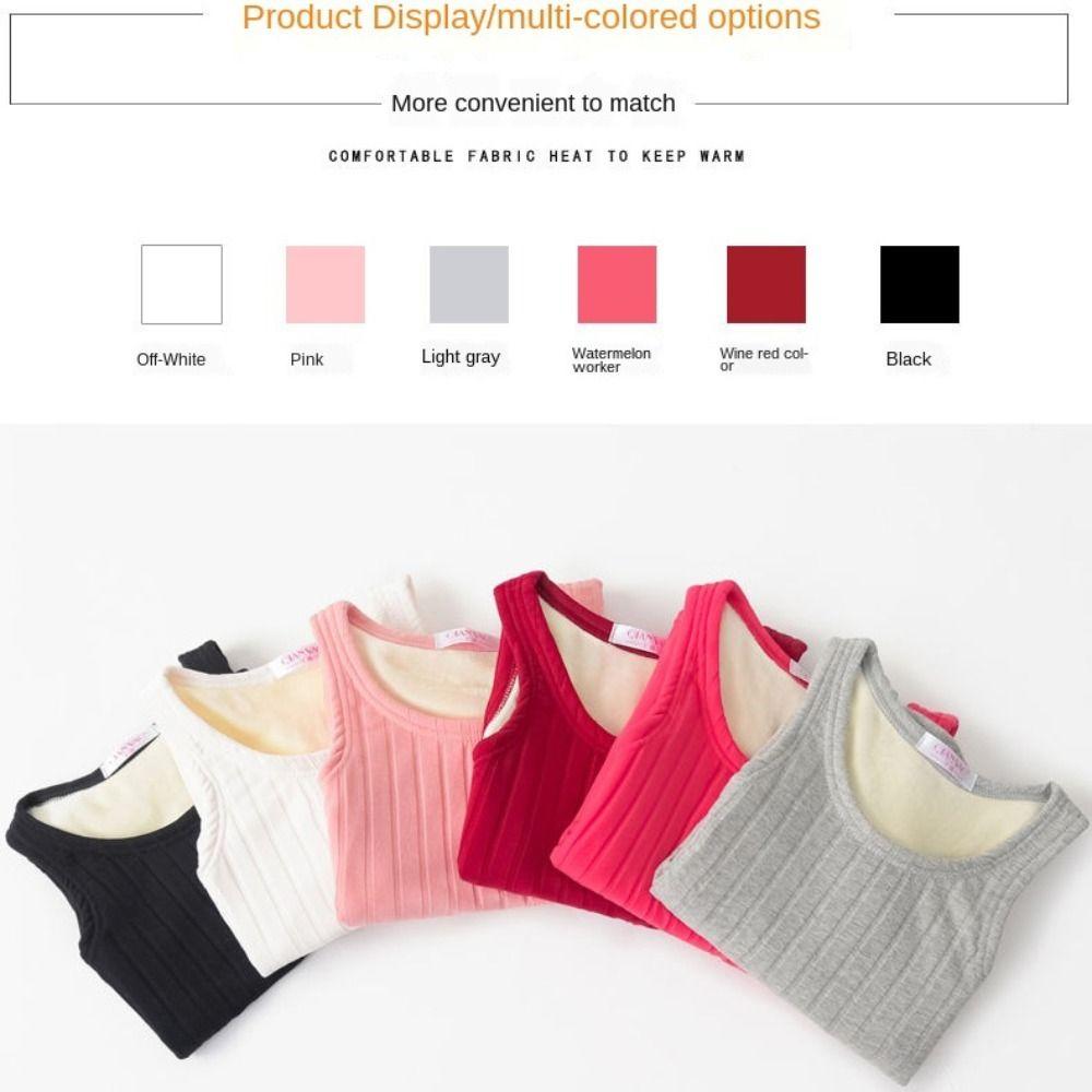 Women Thermal Shirt Sleeveless Warm Underwear New Thermal Top Sling