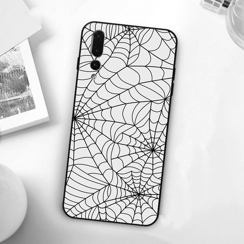 Spinnennetz-Kopfmaske für Huawei Nova 11 10 9 SE Y70 Y60 Y90 Y61 Y91 Y73 Y72 12i 11i 8i P30 P40 Lite P60 Pro Hülle
