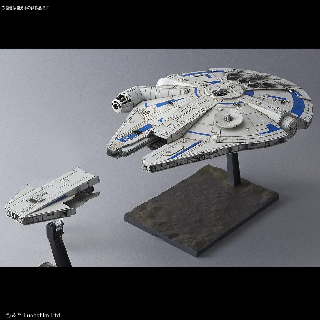Star Wars Millennium Falcon Calrissian Scale Plastic Model (Lando Ver.) 1/144